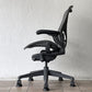 ハーマンミラー Herman Miller アーロンチェア デスクチェア リマスタード ライト Bサイズ グラファイトベース ビル・スタンフ ＆ ドン・チャドウィック ポスチャーフィット ◇