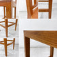 チーク 無垢材 teak wood ハイチェア カウンターチェア OLD JAVA アジアン スタイル B ●