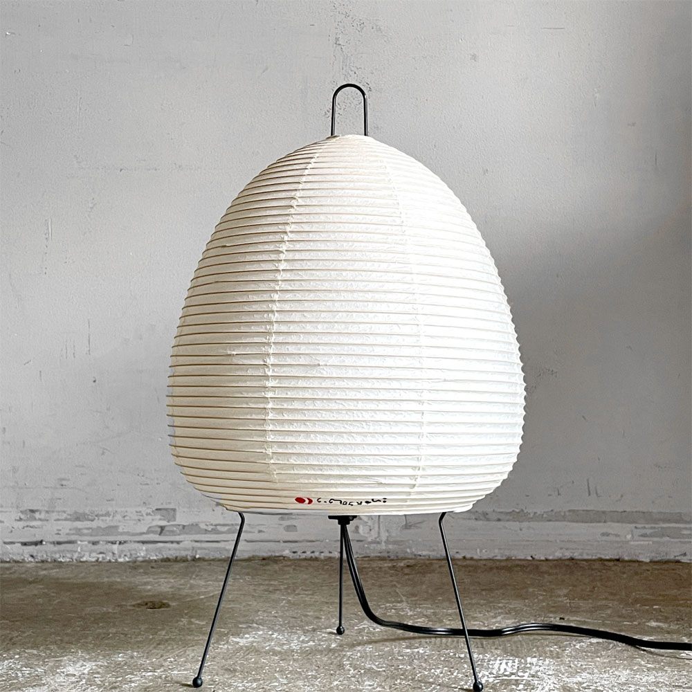アカリ AKARI イサムノグチ Isamu Noguchi 1A テーブルライト スタンドライト 和紙 名作照明 箱付 美品 ■