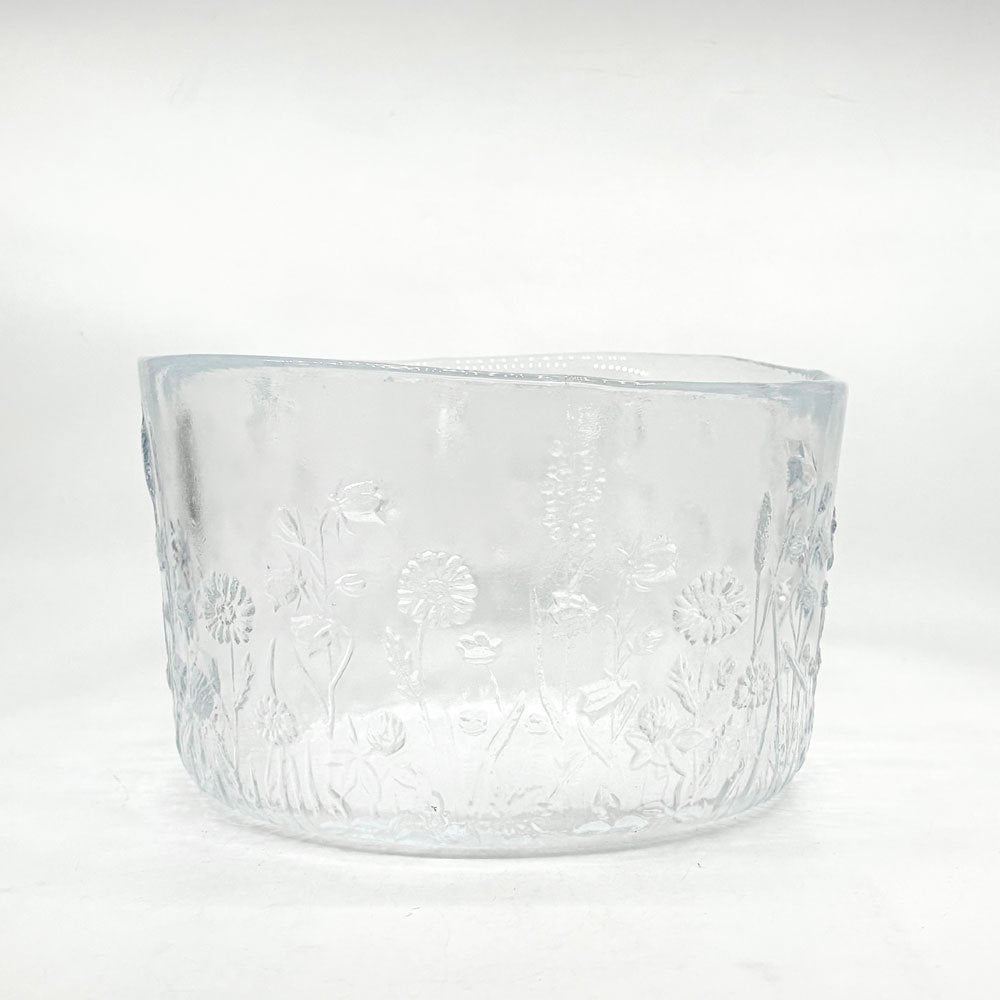 コスタボダ KOSTA BODA ウラ ULLA ガラスボウル 花柄 ガラスボウル W20cm Kjell Engman 北欧食器 スウェーデン ●