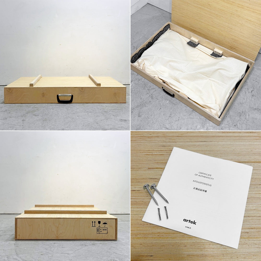 アルテック Artek ウォールレリーフ パイミオチェア Experimental Wall Relief edition of 40  アルヴァ・アアルト Alvar Aalto スコープ25周年記念 40個限定 箱付 ●