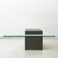 モーダエンカーサ moda en casa フライングテーブル FLYING TABLE コンクリートベース ガラス ローテーブル コーヒーテーブル 定価 ￥74,800- ●