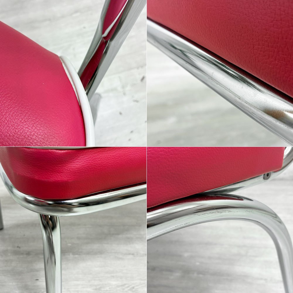 コカ・コーラ Coca Cola コークベンチシート Coke Bench Seat PJ-120C ダイニング カフェベンチ 50sビンテージスタイル 店舗什器 US ●