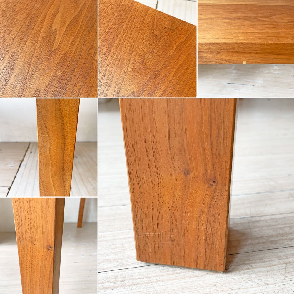 ウッドユウライクカンパニー WOOD YOU LIKE COMPANY ベイシック BASIC 24T I型 ダイニングテーブル ウォールナット材 神山公一 ★