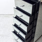 カレ KARE ラグジュアリー LUXURY CABINET キャビネット スリムチェスト 5Drawers ミラー張りドイツ ●