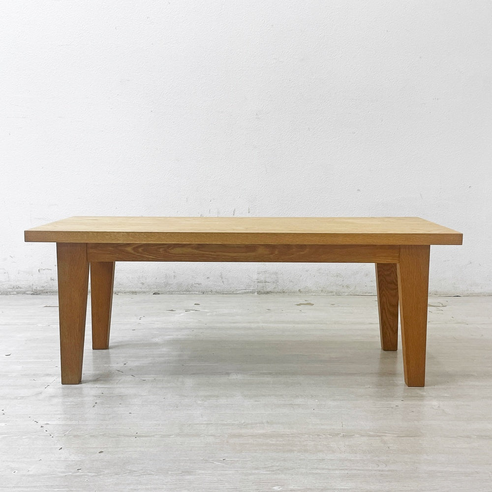 トラックファニチャー TRUCK FURNITURE NARA LOW TABLE ローテーブル W100cm ナラ無垢材 NATURAL-GA 定価80,300円 ●