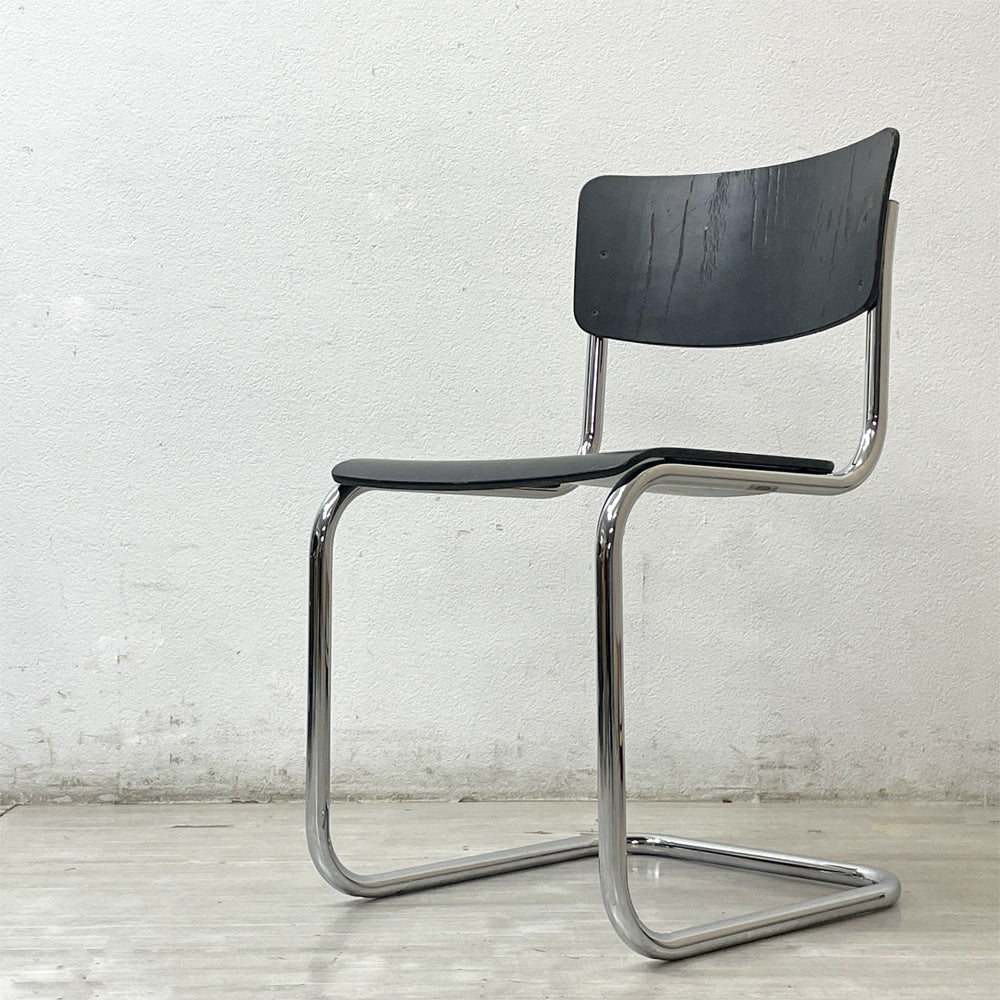 トーネット THONET S43 キャンティレバー CANTILEVER ダイニングチェア マルト・スタム ビンテージ ●