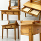 カキ キャビネット メーカー KAKI CABINET MAKER ミラーテーブル Mirror Table ドレッサー 鏡台  抽斗2杯  紅松無垢材 参考定価 ￥187,000- ●