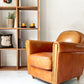 アクメファニチャー ACME Furniture オーククラブチェア OAKS CLUB CHAIR ラウンジチェア 1Pソファ スムースレザー 本革 オーク材 参考定価￥165,000- ★