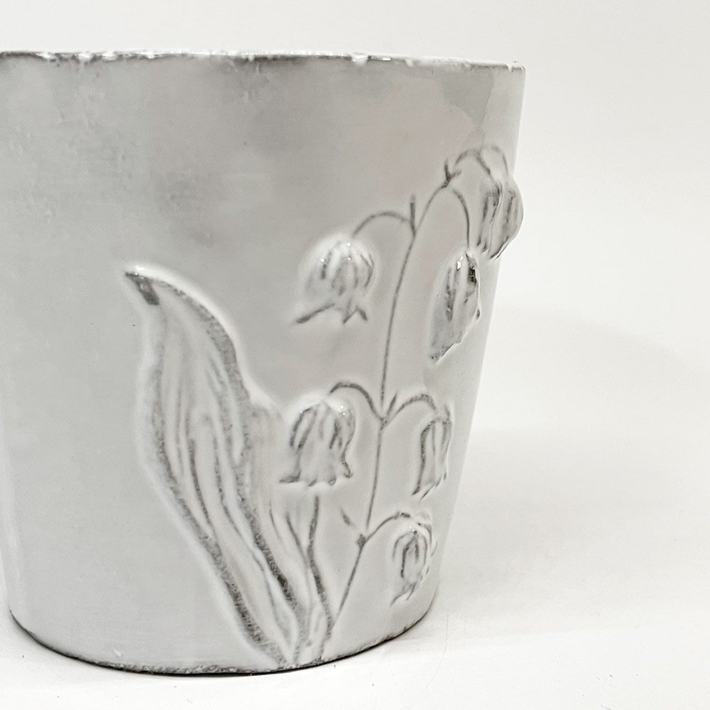 アスティエ・ド・ヴィラット Astier de Villatte フルール Fleurs 陶器 カップ タンブラー 蝶 スズラン フランス  ★