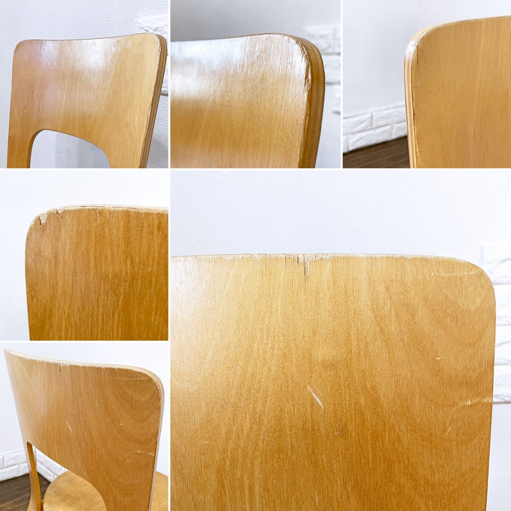 アルテック artek チェア66 CHAIR66 ダイニングチェア ナチュラルラッカー ビンテージ アルヴァ・アアルト フィンランド 北欧家具 現状品 ◎