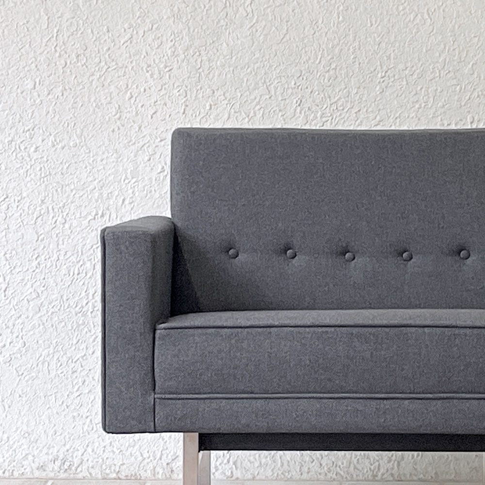 ハーマンミラー Herman Miller モジュラーシーティンググループ 1Pソファ ラウンジチェア ジョージ・ネルソン ビンテージ ミッドセンチュリーモダン ◇