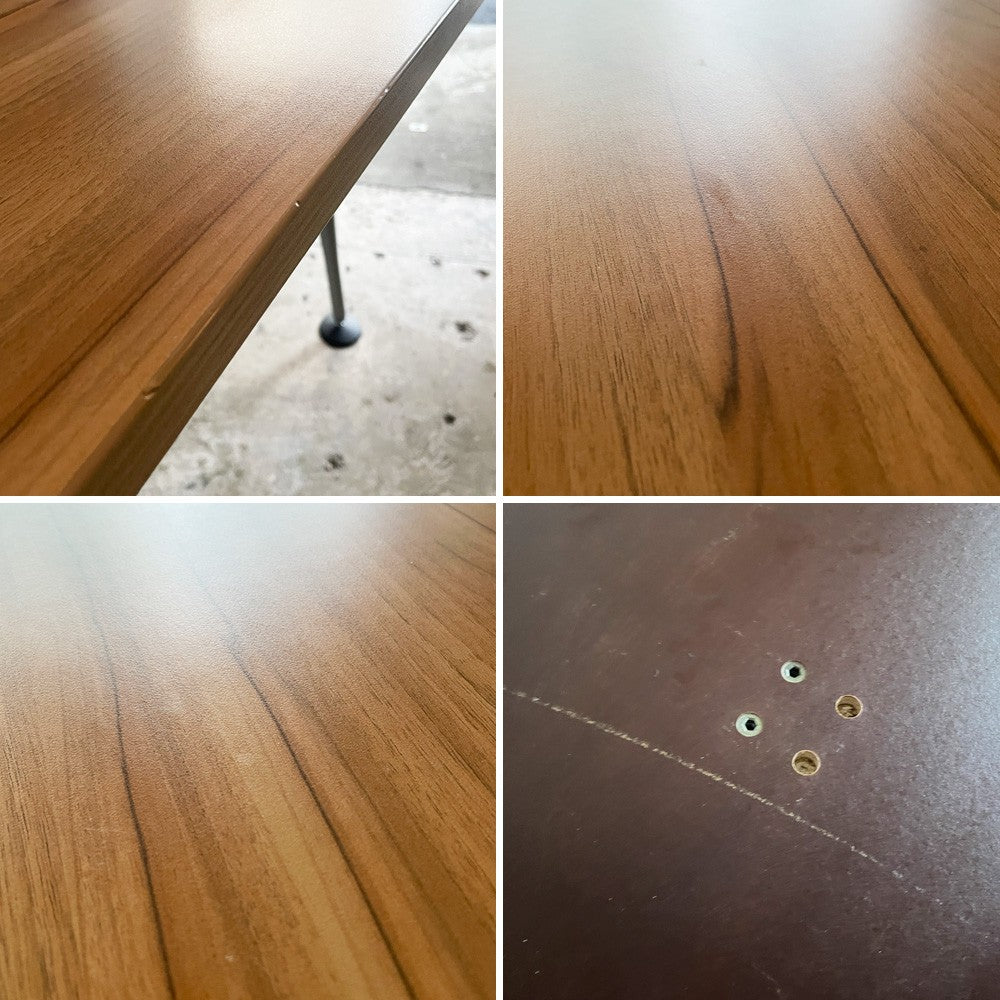 ハーマンミラー Herman Miller アバックエンバイロメンツ ABAK ミーティングテーブル デスク W140cm ティム・ウォレス 分解不可 現状品 ■