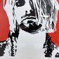 コンラッドリーチ CONRAD LEACH カート・コバーン Kurt Cobain シルクスクリーン アートフレーム ポスター ポップアート A/P 10/10 希少 42×54.5cm(スクリーンサイズ) 額装品 ●