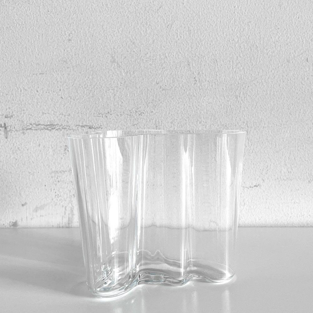 イッタラ iittala アルヴァ・アアルトコレクション Alvar Aalto Collection ベース H95mm クリア 北欧雑貨 ■