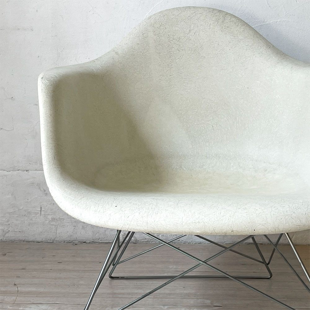 ハーマンミラー Herman Miller アームシェルチェア ラウンジチェア セカンド 2nd FRP キャッツクレイドル イームズ ビンテージ ミッドセンチュリー ★