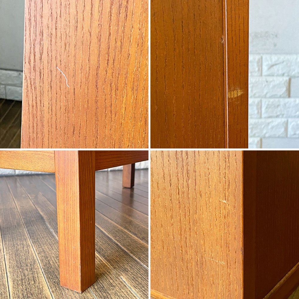 イデー IDEE アントン ANTON ブックシェルフ BOOKSHELF ホワイトアッシュ材 アントンブラウン H180cm ディスプレイラック 定価￥219,900- ◎