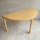 アルテック artek テーブル 95 Table 95 ダイニングテーブル 半円形 バーチ材 ナチュラルラッカー 脚カット品 アルヴァ・アアルト 北欧 フィンランド 定価￥215,000- ♪