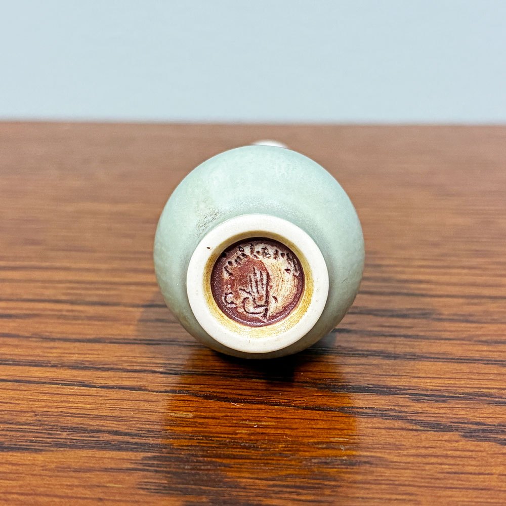グスタフスベリ GUSTAVSBERG ミニチュアベース 一輪挿し H10cm ベルント・フリーベリ Berndt Friberg スウェーデン 北欧ビンテージ ◎