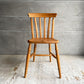 ペニーワイズ THE PENNY WISE スラットバックチェア ダイニングチェア ブナ無垢材 ナチュラル 英国カントリースタイル 定価￥49,500- B ♪