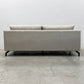 リラックスフォーム RELAXFORM グラシエーロ GLACIERO 3人掛けソファ W188cm プライムレザーテックス プラチナグレー 関家具 定価￥113,000- B 〓