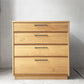 モモナチュラル MOMO Natural UNIT WOOD BASE ALDER W700 チェスト 抽斗4杯  ナチュラルテイスト 定価￥66.500- ★