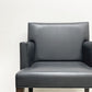 コンプレックス COMPLEX チェアマン アームチェア Chairman Armchair ブラック PVCレザー モダンデザイン シンプル B ●
