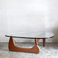 ハーマンミラー Herman Miller ノグチ コーヒーテーブル Noguchi Coffee Table イサムノグチ Isamu Noguchi ガラス天板 厚19mm ミッドセンチュリー 名作 ■