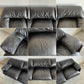 カッシーナイクスシー Cassina ixc. 675-3P マラルンガ MARALUNGA 3Pソファ 3人掛け 総本革張り ブラック ヴィコ・マジストレッティ w235cm 参考価格約298万円の品 〓
