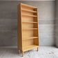 イデー IDEE アントン ブックシェルフ ANTON BOOKSHELF ナチュラル ホワイトアッシュ材 オープンシェルフ 本棚 希少廃番カラー 現行定価¥219,900- 美品 ♪