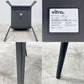 ヴィトラ vitra. ゼロスリー .03 ダイニングチェア スタッキングチェア マールテン・ヴァン・セーヴェレン Maarten Van Severen ブラック 定価81,400円 〓