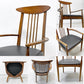 ブロイヒル Broyhill スカルプトラ Sculptra ダイニングチェア アームチェア ウォールナット USビンテージ vintage ミッドセンチュリー ●