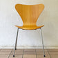 フリッツハンセン Fritz Hansen セブンチェア ビーチ材 ナチュラル アルネ・ヤコブセン Arne Jacobsen スタッキング デンマーク 北欧家具 B ◇