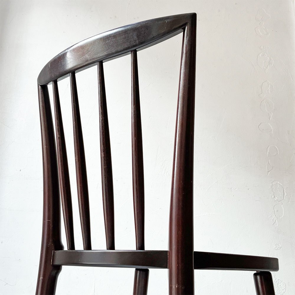 松本民芸家具 220F型 チェア Finnish style Chair ダイニングチェア ミズメザクラ材 民藝家具 和モダン 定価￥148,500- A ★