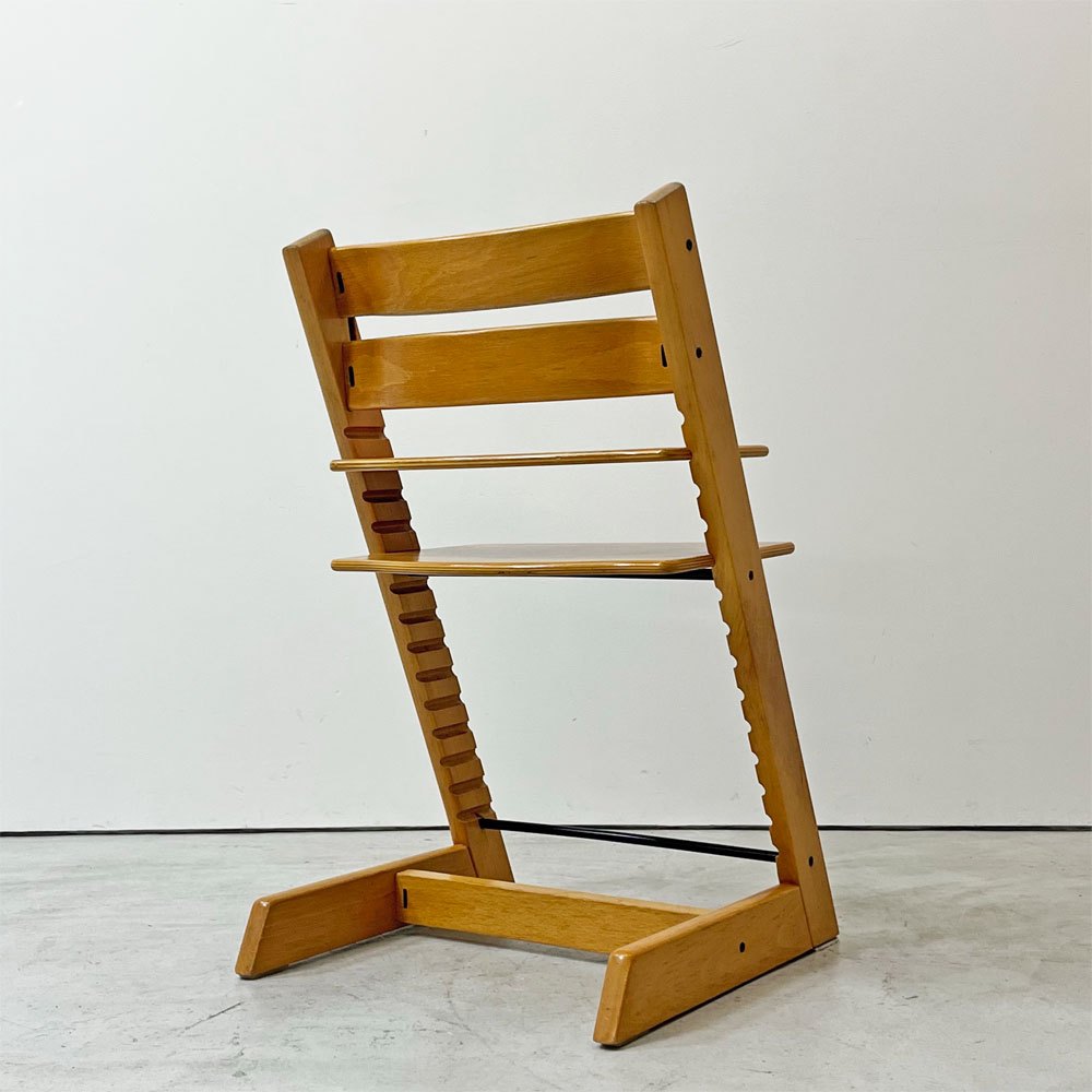 ストッケ STOKKE トリップトラップ TRIPP TRAPP ベビーチェア キッズチェア S/N無し ノルウェー 北欧家具 ナチュラル ●