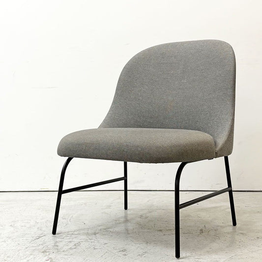 ヴィッカルベ Viccarbe アルタ ALETA ラウンジチェア 1Pソファ クヴァドラ生地 グレー ヴィクター・カラスコ スペイン ●