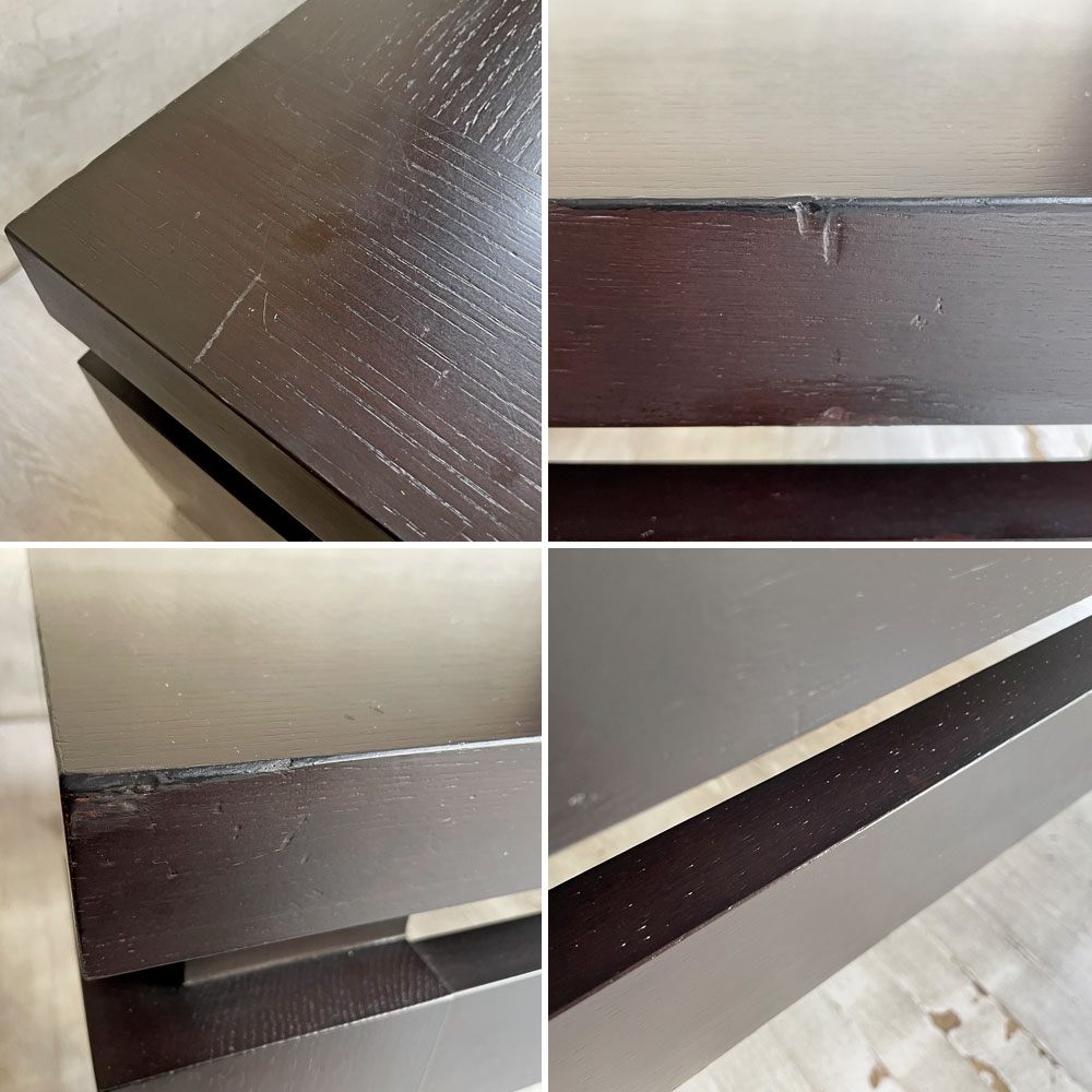 カッシーナイクスシー Cassina ixc. サルダン SARDANE ローテーブル センターテーブル アッシュ材 ブラウン フィリップユーレル Philippe Hurel 定価￥396,000- ♪