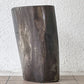 オーク ペトリファイド ウッド OAK Petrified Wood 珪化木 スツール H43cm サイドテーブル オブジェ ウッドストーン 鉱石 定価32万円 ◇