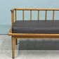 ジャーナルスタンダードファニチャー journal standard Furniture アルベスタ ALVESTA ベンチ 2Pソファ PVCレザー 廃番 ◎