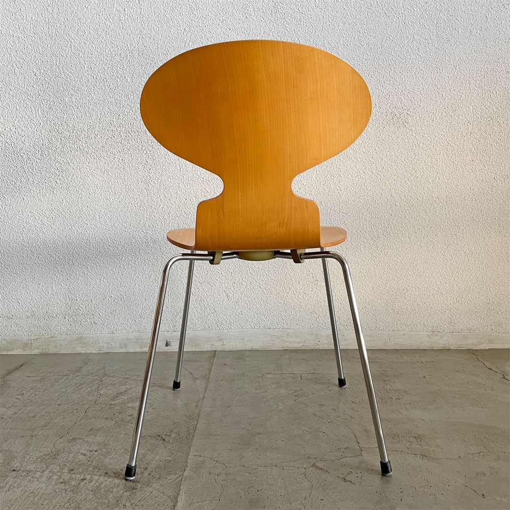 フリッツハンセン Fritz Hansen 3101 アリンコチェア アントチェア 4本脚 ナチュラルビーチ ラッカー仕上げ フェルトグライズ アルネ・ヤコブセン C 〓