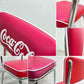 コカ・コーラ Coca Cola コークチェア Coke Chair PJ-105C ダイニング カフェチェア 50sビンテージスタイル 店舗什器 US A ●