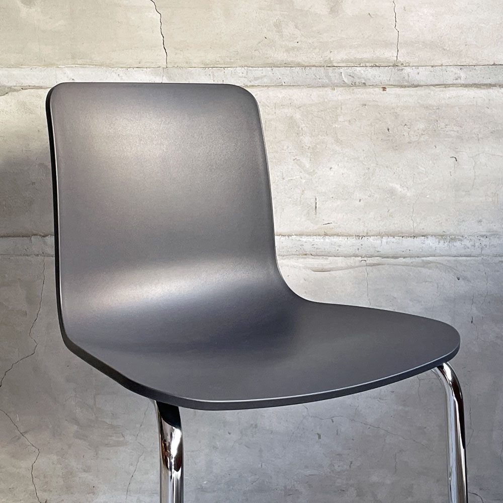 ヴィトラ Vitra ハル RE キャンチレバー HAL RE CANTILEVER ダイニングチェア ブラック ジャスパー モリソン カンチレバー モダン B ♪