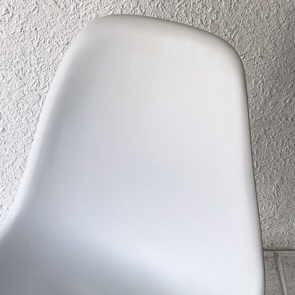 ハーマンミラー HermanMiller サイドシェルチェア ドゥエルレッグ DSW アルパイン × エボニー ポリプロピレン製 イームズ ミッドセンチュリー ◇