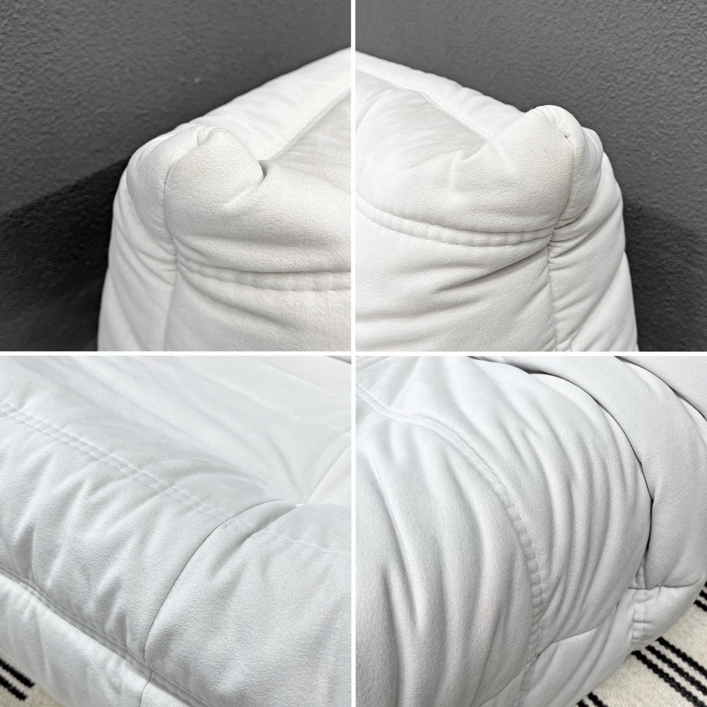 リーンロゼ ligne roset トーゴ TOGO 1P ソファ ウルトラスエード 美品 ミッシェルデュカロワ 〓