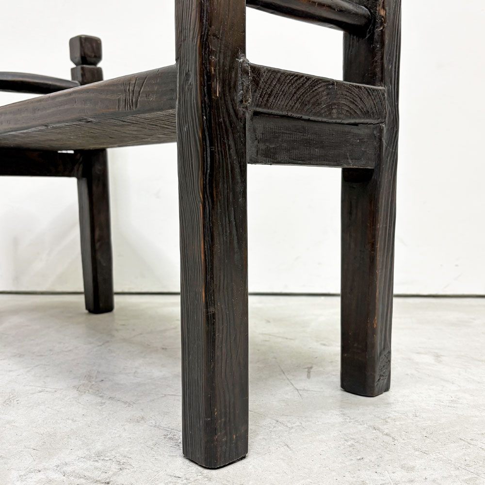 イーストウィンド EAST WIND ミニシェルフ プランター台 花台 木製 アジアン家具 ダークブラウン ●