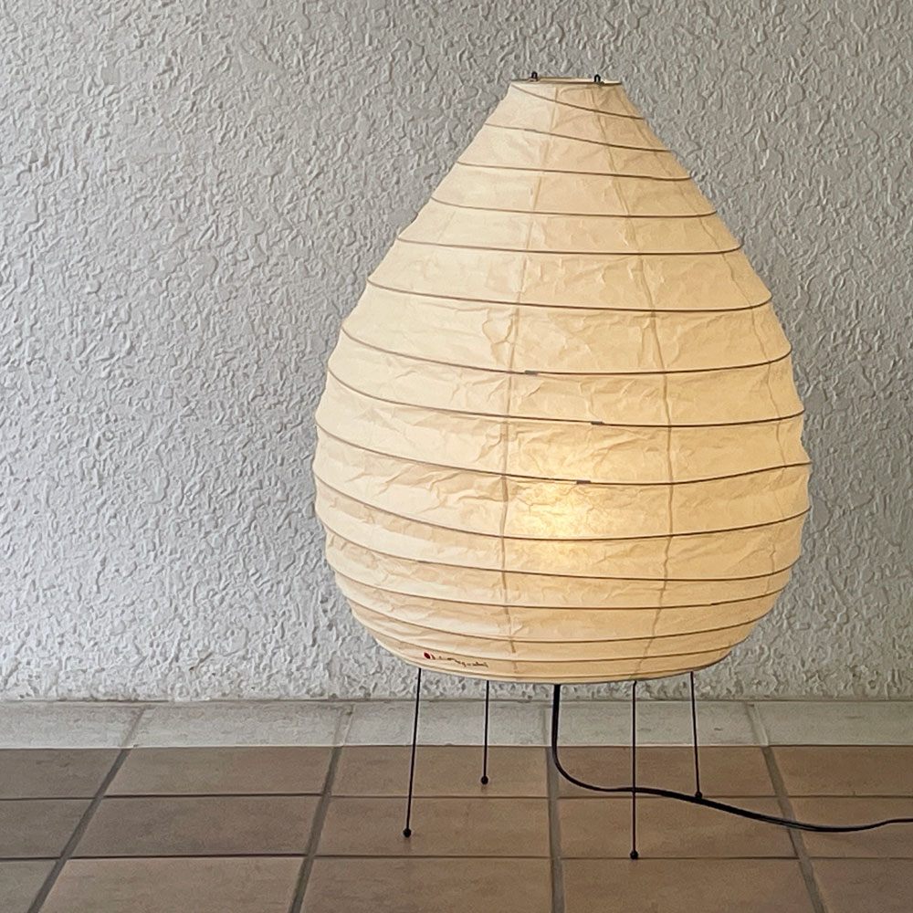 アカリ AKARI 22N スタンドライト フロアライト イサムノグチ Isamu Noguchi 中間スイッチ オゼキ 名作照明 美品 B ◇