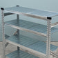 メタルシステム METALSISTEM スーパー123シリーズ スチールシェルフ 4段 4 TIER STEEL SHELF W113 D32 H107 イタリア製 ◎