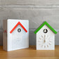 マジス MAGIS クークロック CU-CLOCK 鳩時計 グリーン 未使用品 動作確認済み 深澤 直人 イタリア モダンデザイン 参考価格¥59.400- ♪