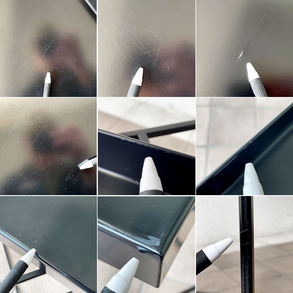 ヘイ HAY トレイテーブル TRAY TABLE L サイドテーブル ナイトテーブル ブラック モダンデザイン 北欧家具 デンマーク 定価￥49,500- ◇