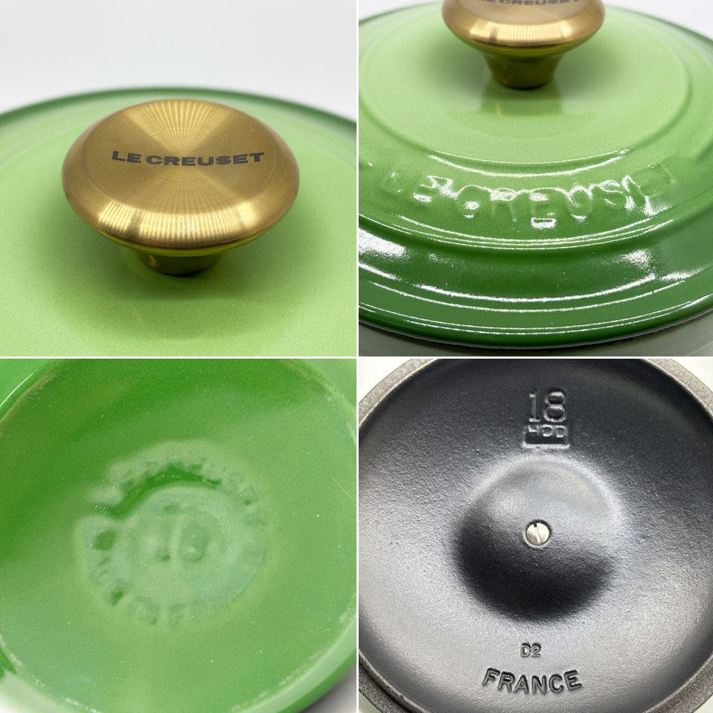 ルクルーゼ Le Creuset ココット エブリィ 18cm 鋳物 鍋 ガス・IH・オーブン対応 ローズマリー フランス ●